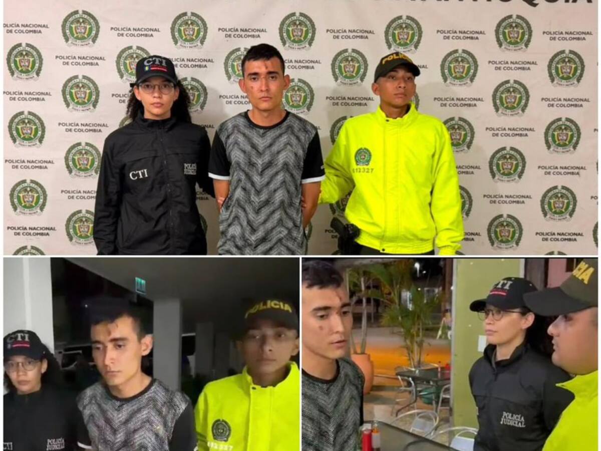Capturan a presunto asesino de estudiante de la Universidad de Antioquia en Caucasia