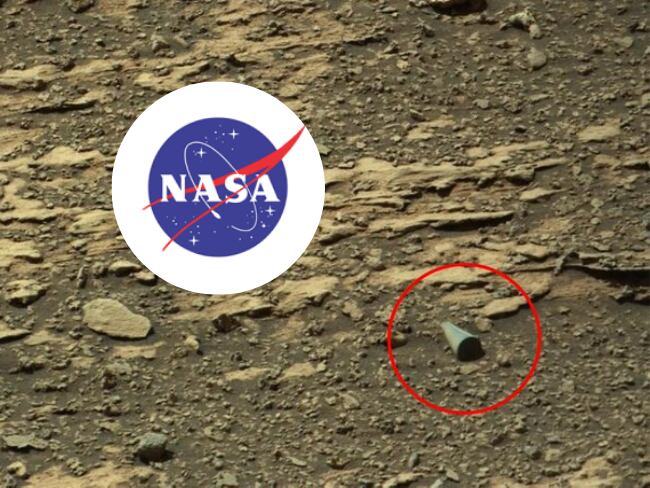 ¿Qué es el extraño “objeto cilíndrico” que encontró la NASA en Marte? Científico pidió respuestas. Crédito: Nasa, Curiosity 2022