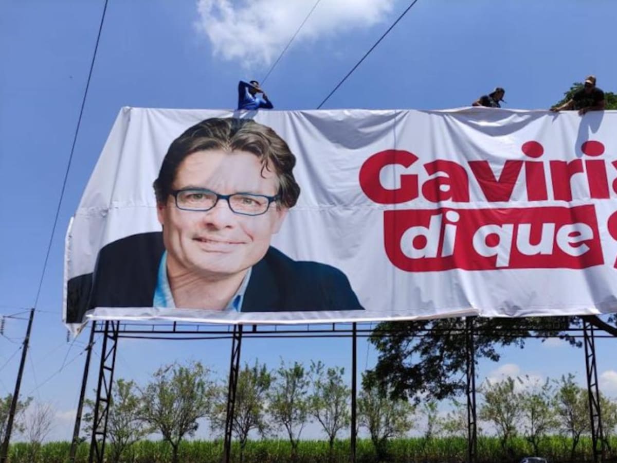 Con vallas piden a Alejandro Gaviria ser candidato presidencial en 2022
