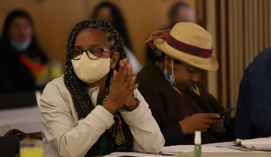 Grupos étnicos advierten sobre la nula implementación del Acuerdo de Paz. Foto: Darwin Torres