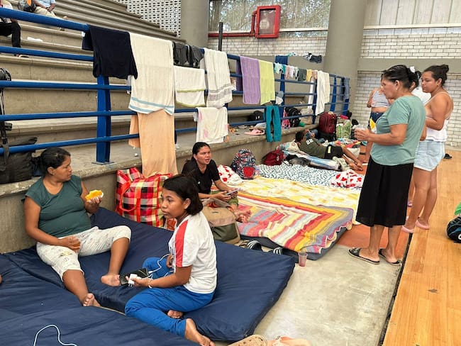 Habilitan dos coliseos como refugio para familias afectadas por las emergencias en Montería