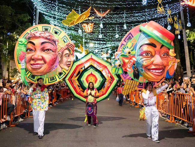 Desfile de Mitos, Leyendas y Carnavales. Foto: Alcaldía de Medellín