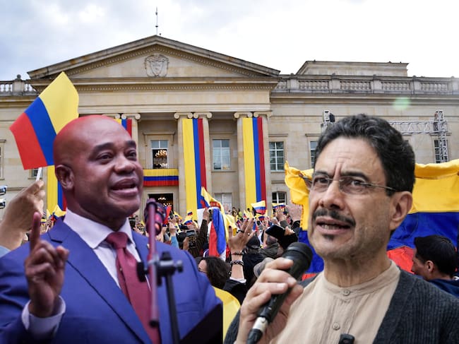 Imagen de referencia. Casa de Nariño: Getty Images / Luis Gilberto Murrilo - Iván Cepeda: Colprensa.