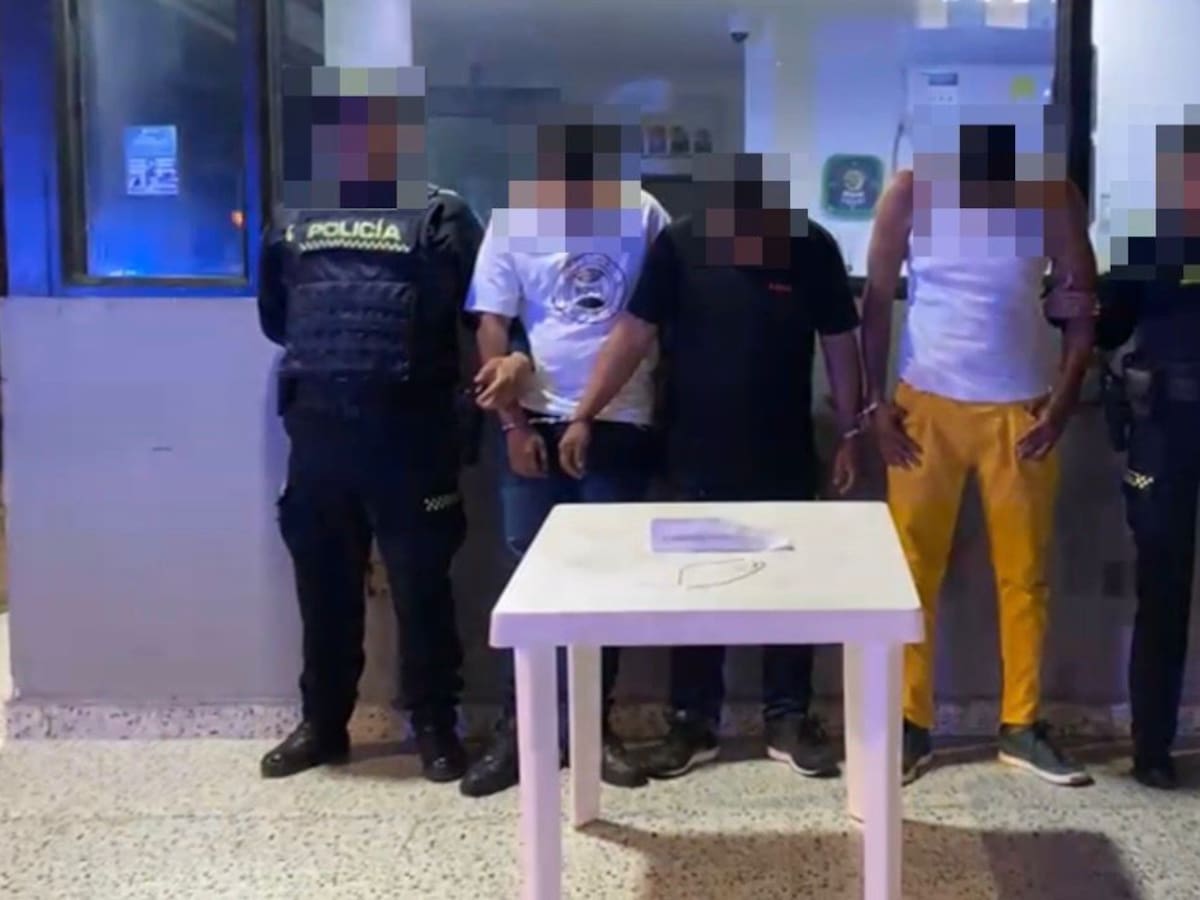 Señalados de hurtar prendas de oro a turistas fueron capturados por la Policía Nacional en Cartagena
