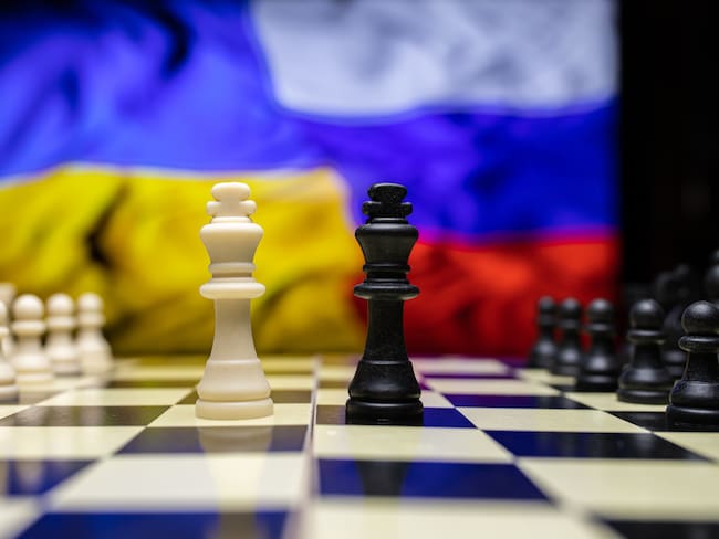 Imagen de referencia de guerra entre Rusia y Ucrania. Foto: Getty Images.