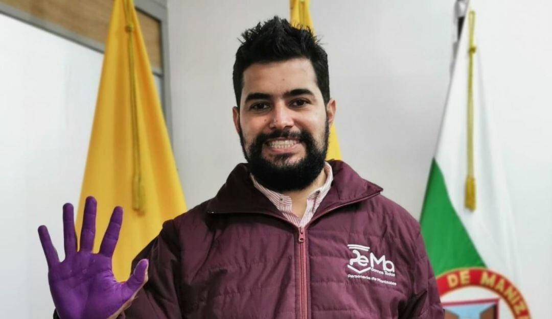 Fernando Arcila, Personero de Manizales