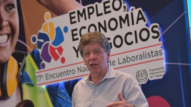 Bruce Mac Master durante Encuentro de Laboralistas en Barranquilla