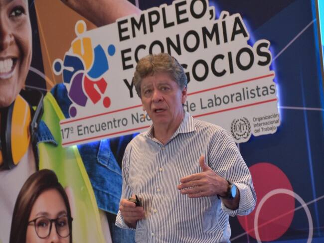 Bruce Mac Master durante Encuentro de Laboralistas en Barranquilla
