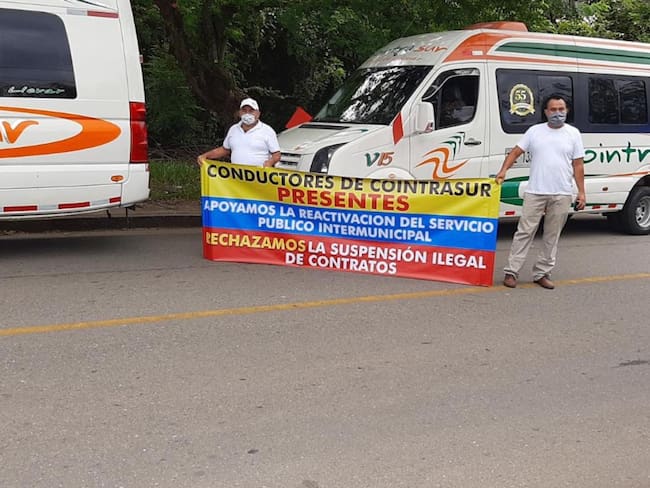 Transportadores del Tolima se unieron a la protesta nacional