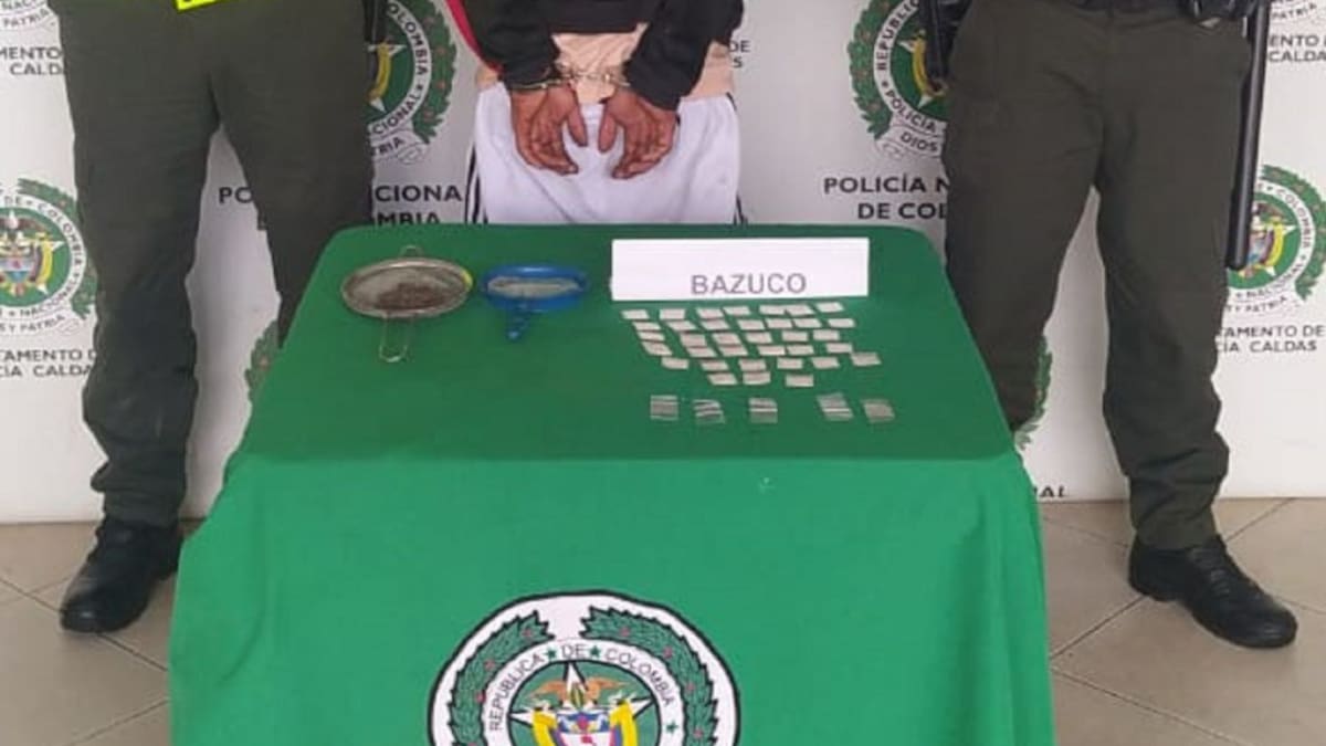 Lucha frontal de las autoridades contra el tráfico de drogas en Chinchiná
