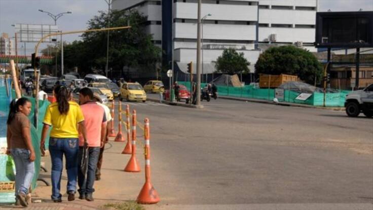 Cierre de la carrera 27 generó protesta de estudiantes en Bucaramanga