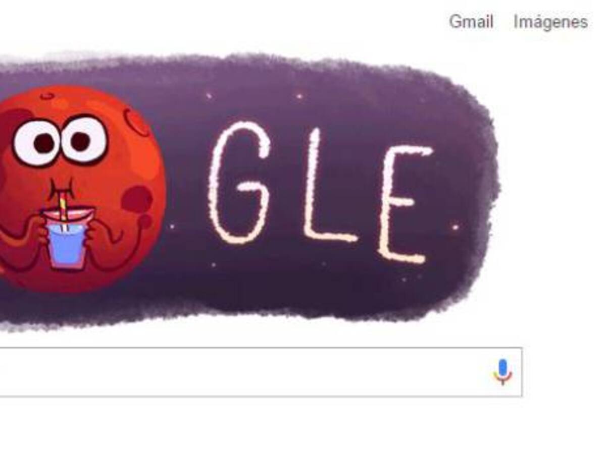 Google celebra hallazgo de agua en Marte