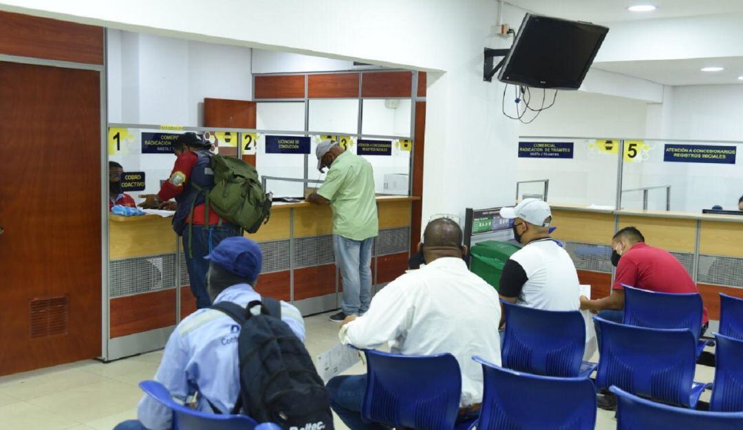 Oficinas de atención del DATT