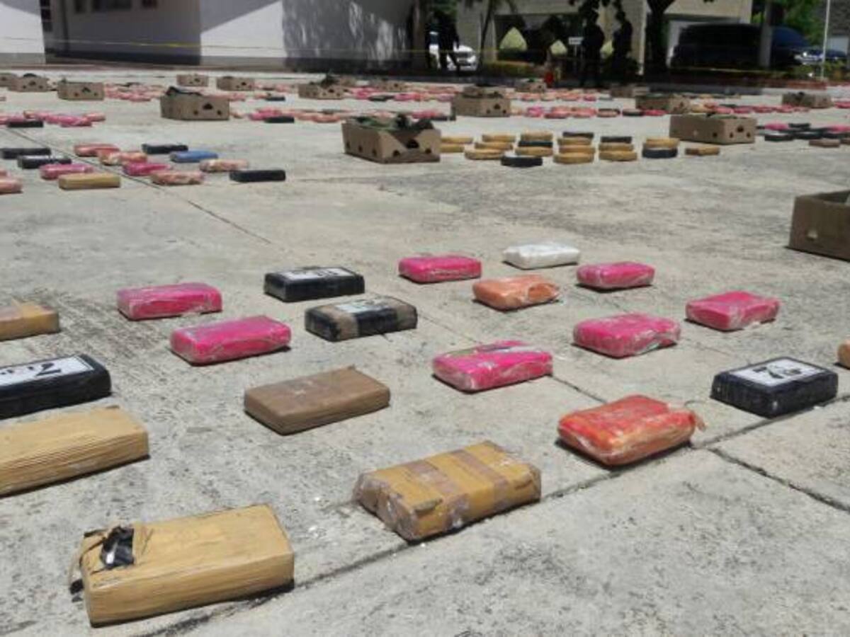En Santa Marta incautan 608 kilos de cocaína que iba para Europa