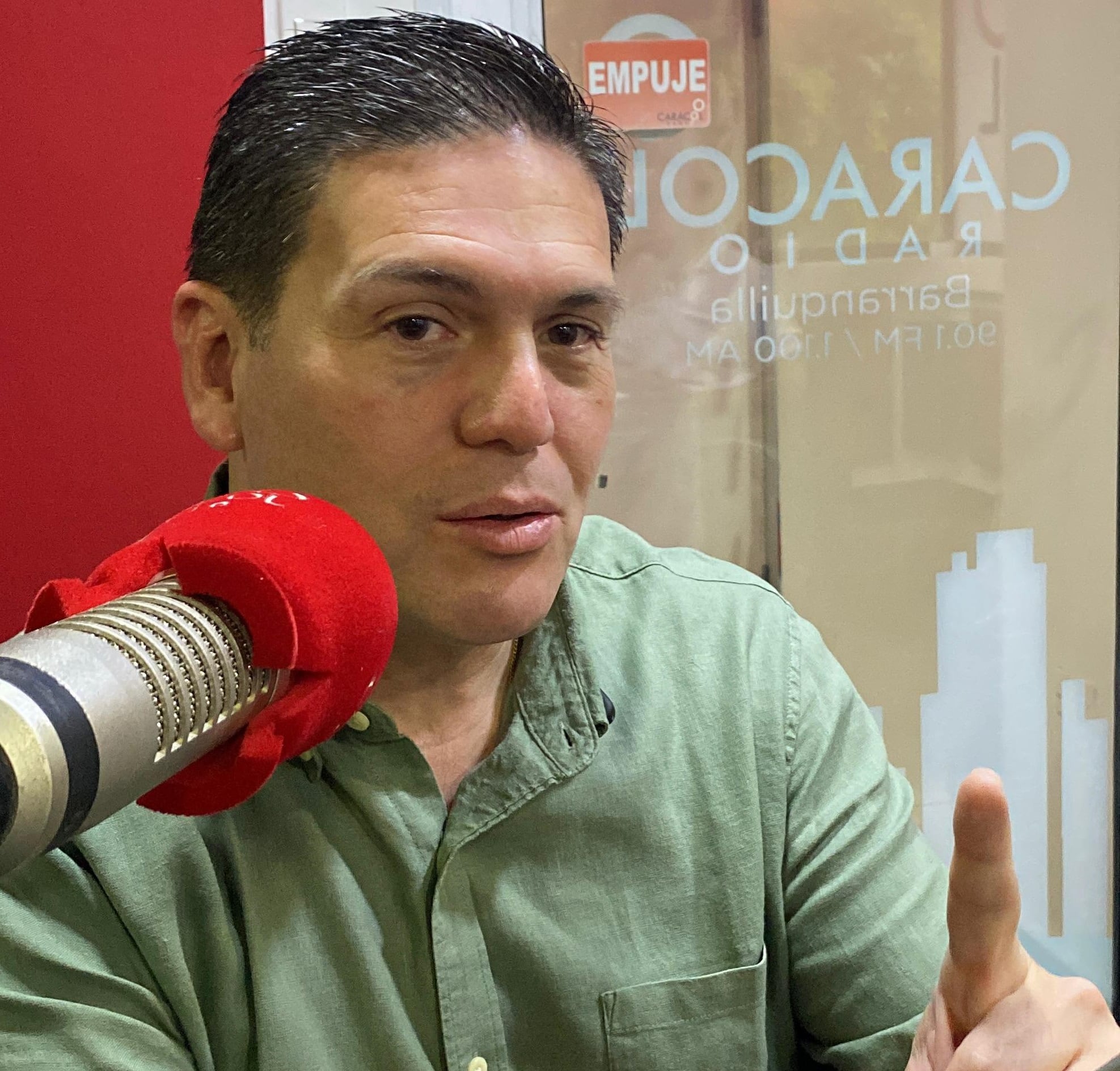 Precandidato presidencial Juan Carlos Pinzón. Foto: Caracol Radio.