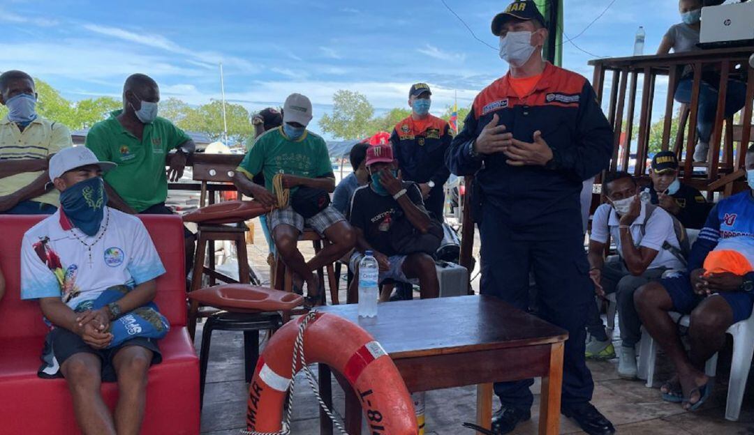 Realizan primer simulacro de emergencia en el mar en Tolú y Coveñas 