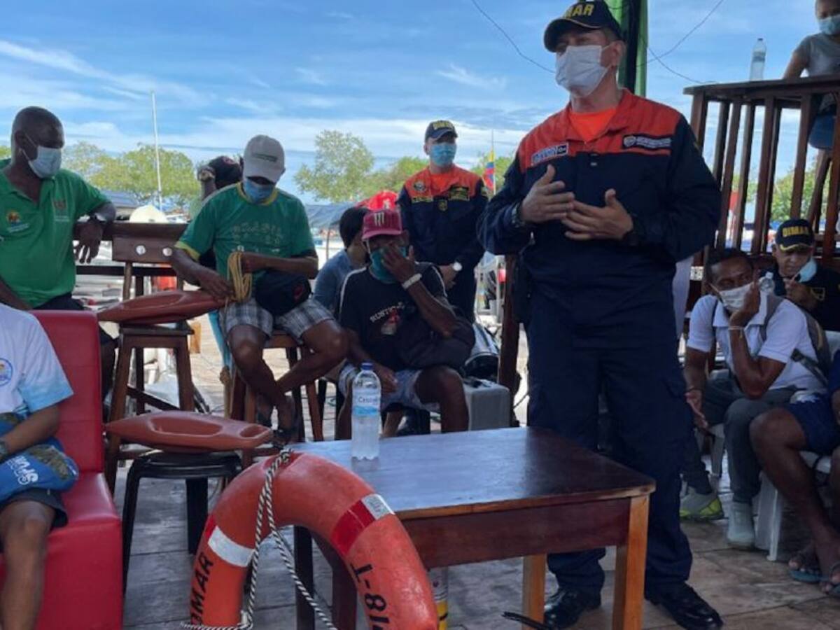 Realizan primer simulacro de emergencia en el mar en Tolú y Coveñas