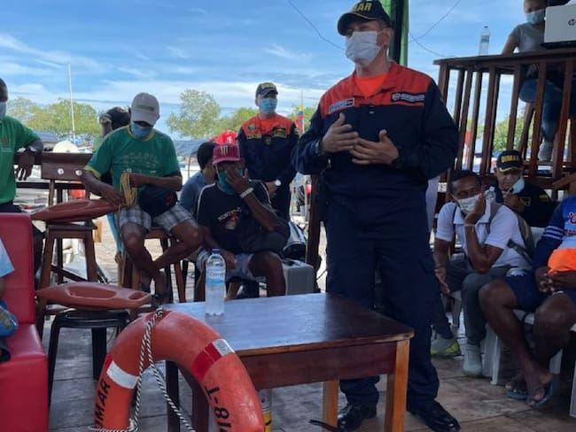 Realizan primer simulacro de emergencia en el mar en Tolú y Coveñas 