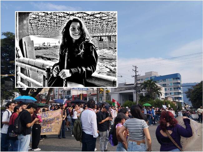 En Ibagué se realizó plantón pidiendo justicia por el asesinato de Sharit Alexandra Ciro