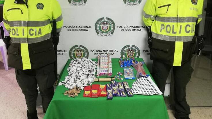 No paran incautaciones de pólvora en Armenia para evitar quemados