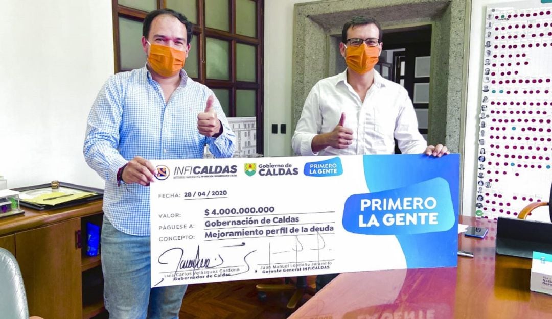Gobernador de Caldas y gerente de Inficaldas