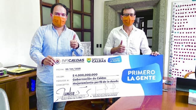 Gobernador de Caldas y gerente de Inficaldas