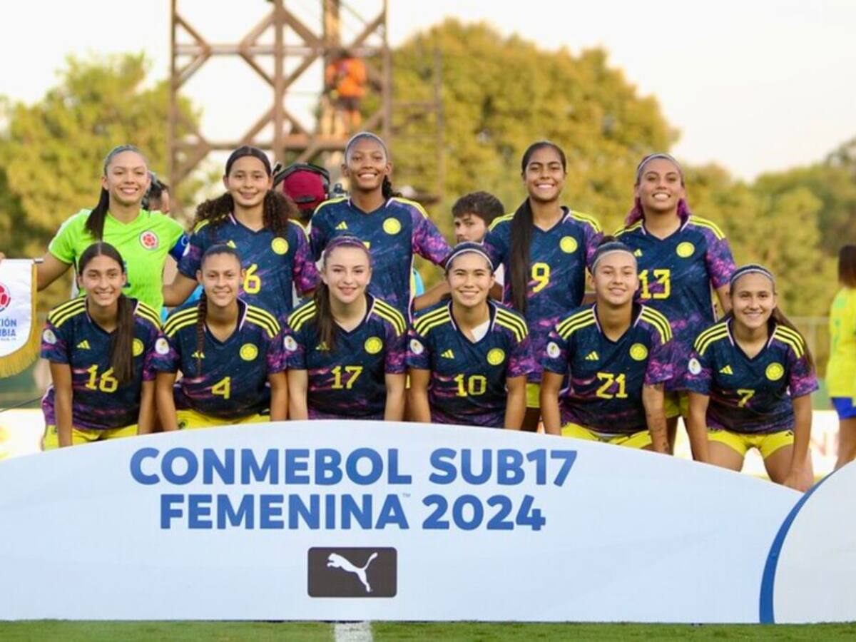 Definido el fixture y los horarios de la Selección Colombia en el Mundial Femenino Sub-17