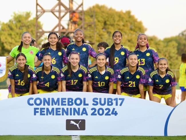 Selección Colombia femenina Sub 17 / @fcf