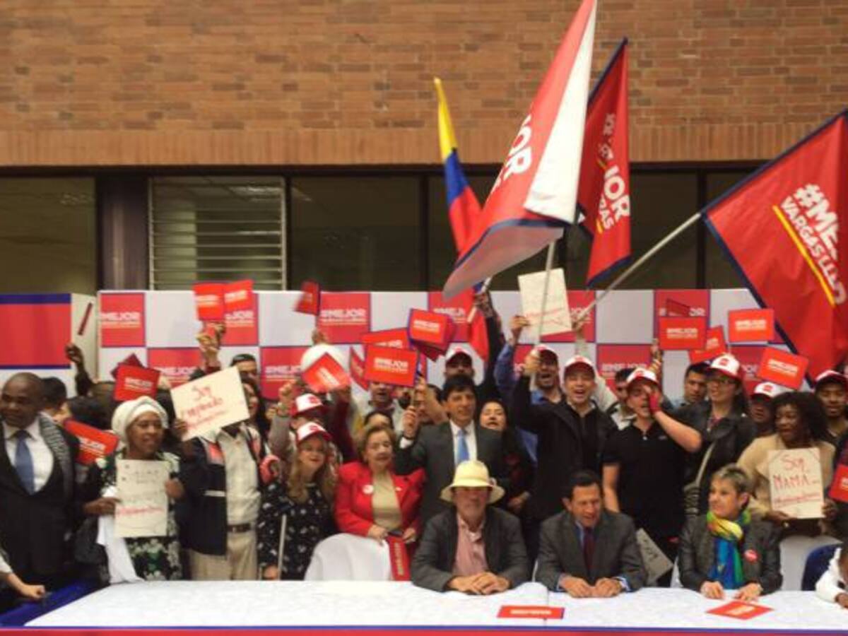 Empezó la recolección de firmas para impulsar la candidatura de Germán Vargas Lleras