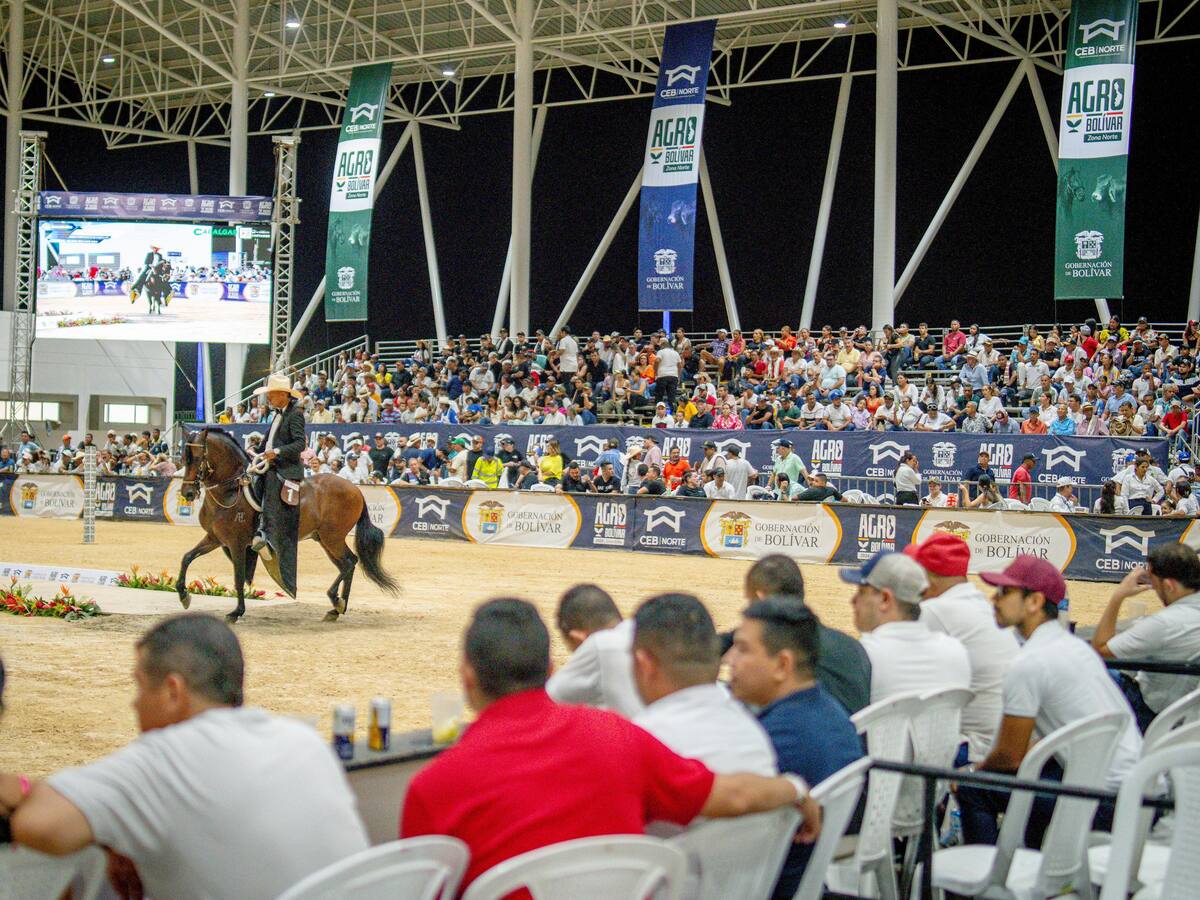 Exposiciones equinas y negocios por $250 millones en el primer día de Agro Bolívar 2024