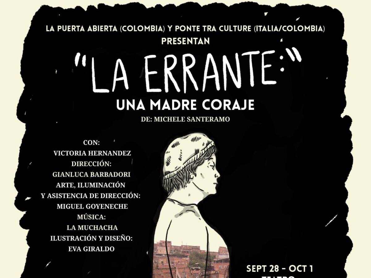 ‘La Errante: Una Madre Coraje’: la obra que busca revivir el texto de Michele Santeramo