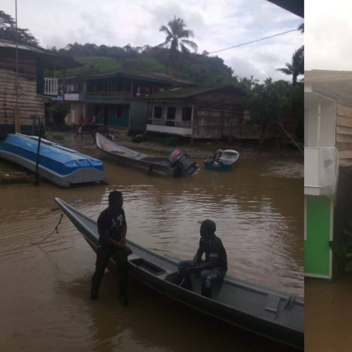 Habitantes de la zona rural de Buenaventura afectados por las lluvias