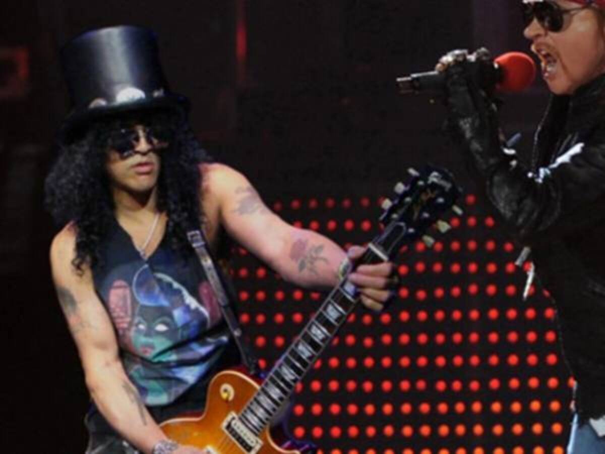Axl Rose y Slash: juntos en Coachella 2016