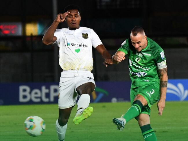 La Equidad vs Águilas Doradas, liga colombiana