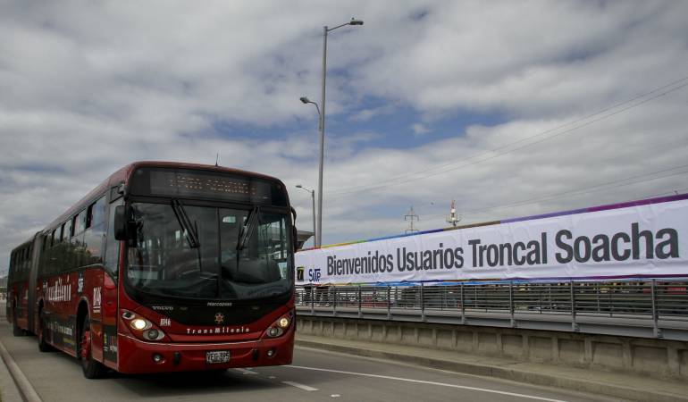 Transmilenio en Soacha