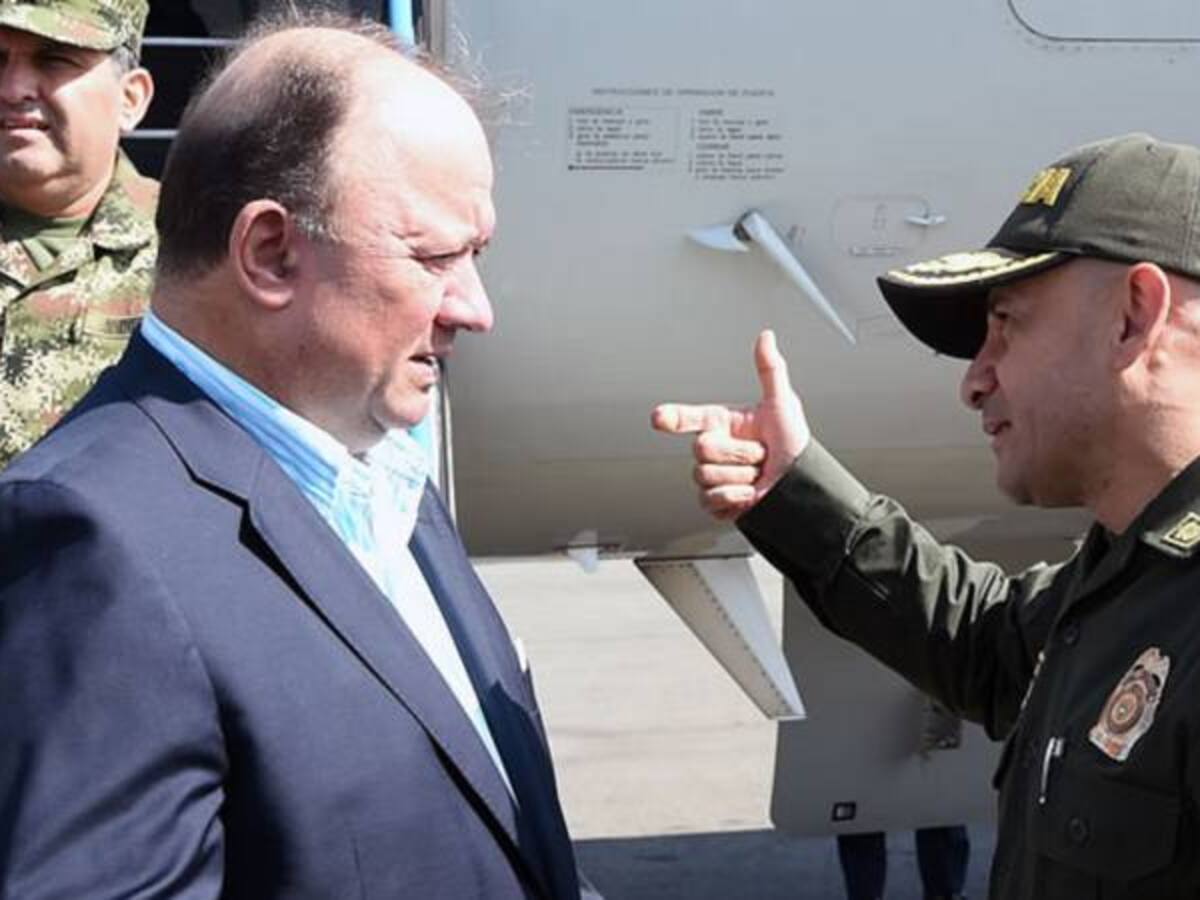 Hay que combatir el crimen organizado que afecta al Quindío: Ministro Defensa