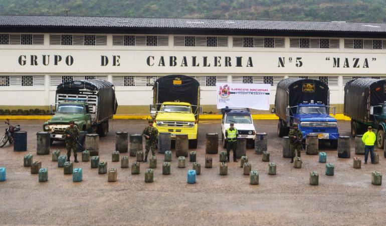 Incautación Hidrocarburos de Contrabando