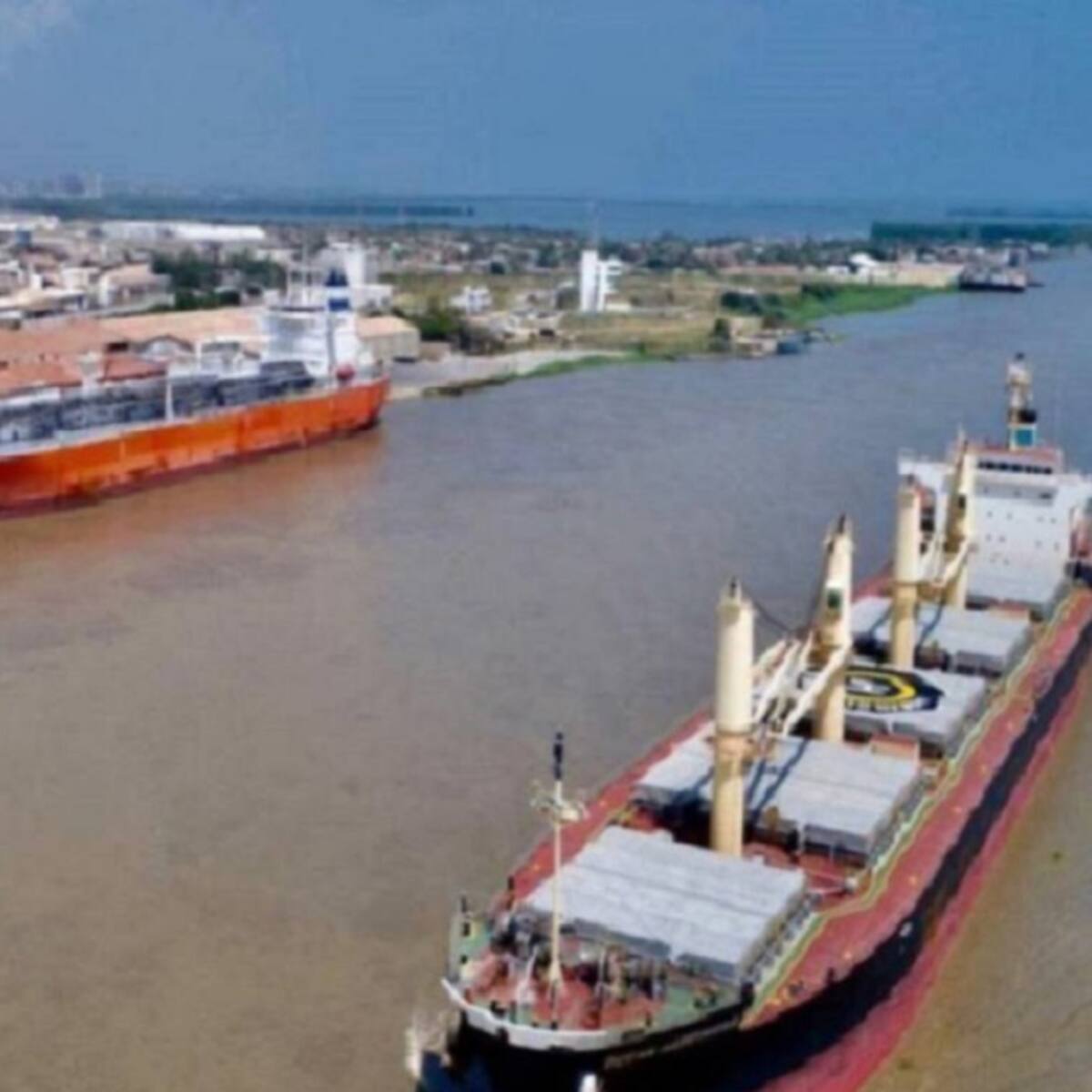 Calado en el Puerto de Barranquilla bajó a 7.8 metros