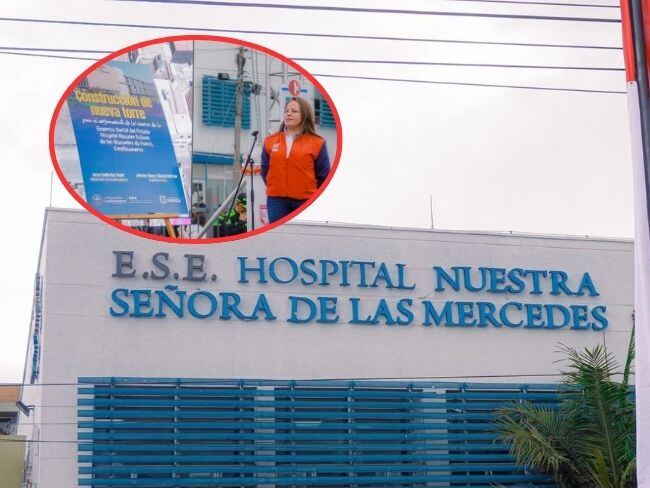 Inauguración de la ampliación del Hospital de Funza.