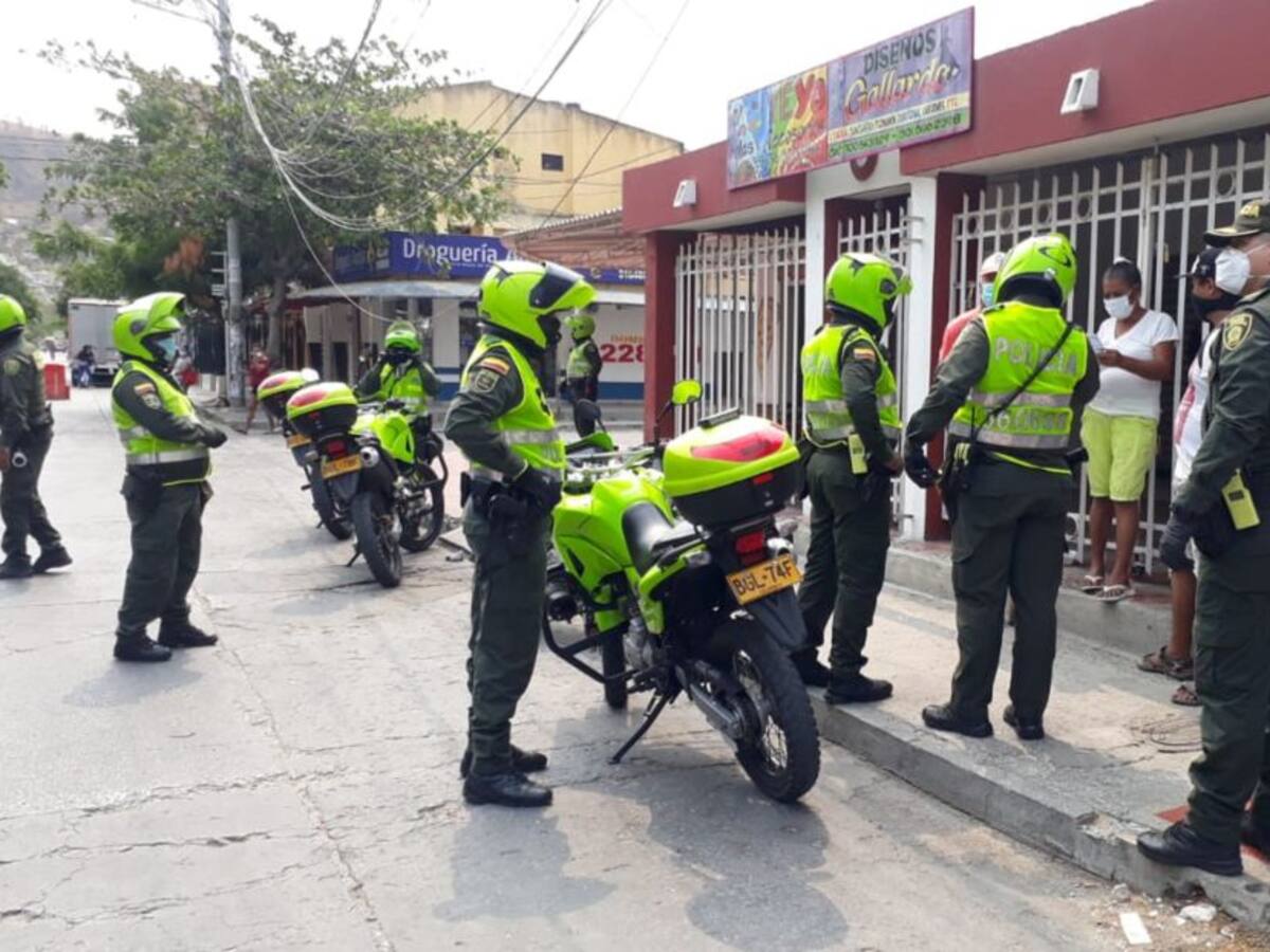 Más de 400 policías evitarán fiestas durante aniversario de Santa Marta