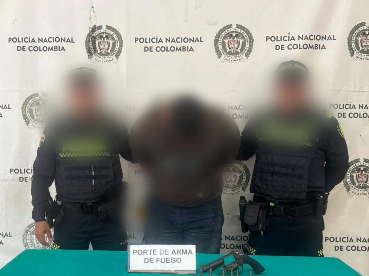 Cayó ‘El Guajiro’ con arma de fuego presuntamente ilegal en Villanueva