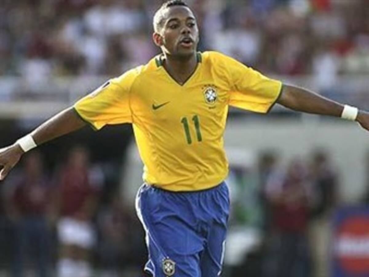 MUNDIAL/ Robinho acepta su responsabilidad como figura de la selección de Dunga