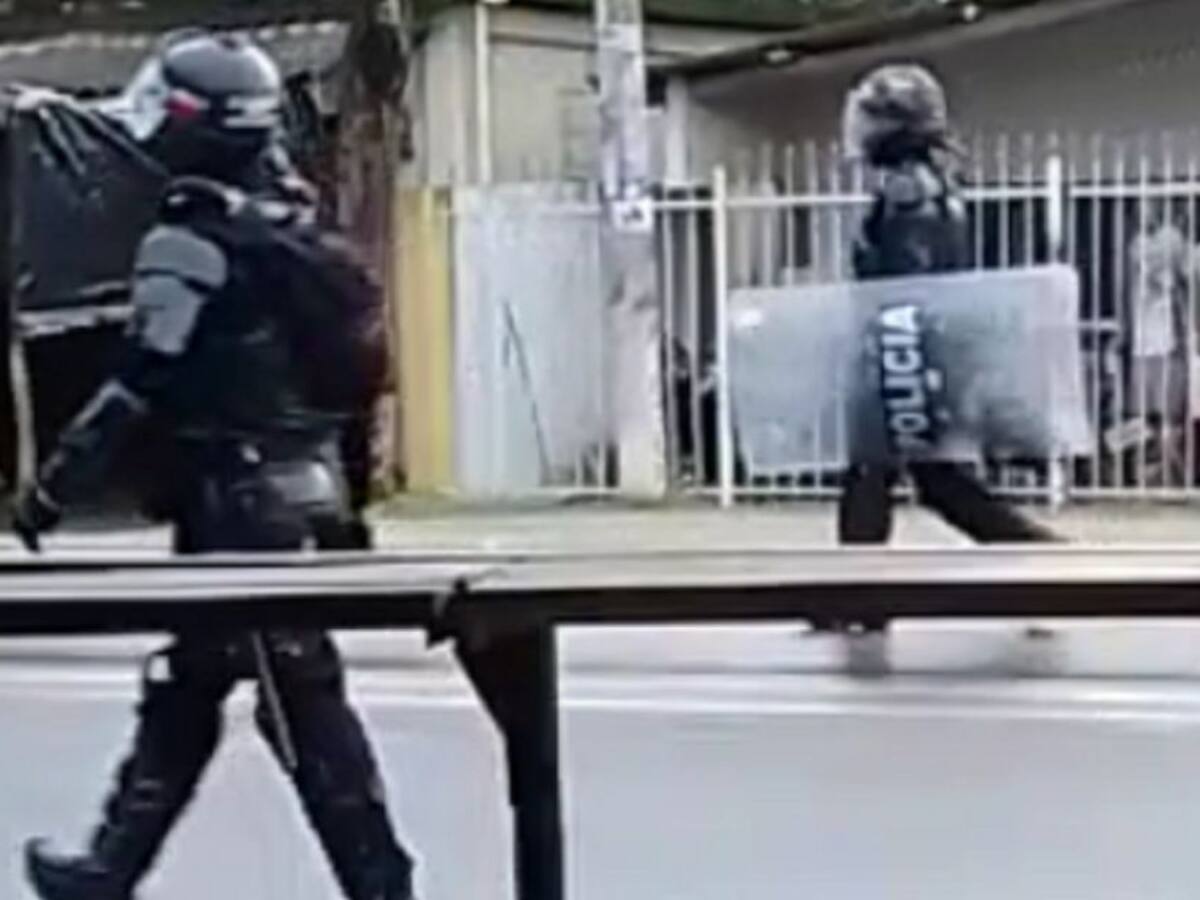 Bayunqueros y ESMAD se enfrentaron por la realización de corralejas