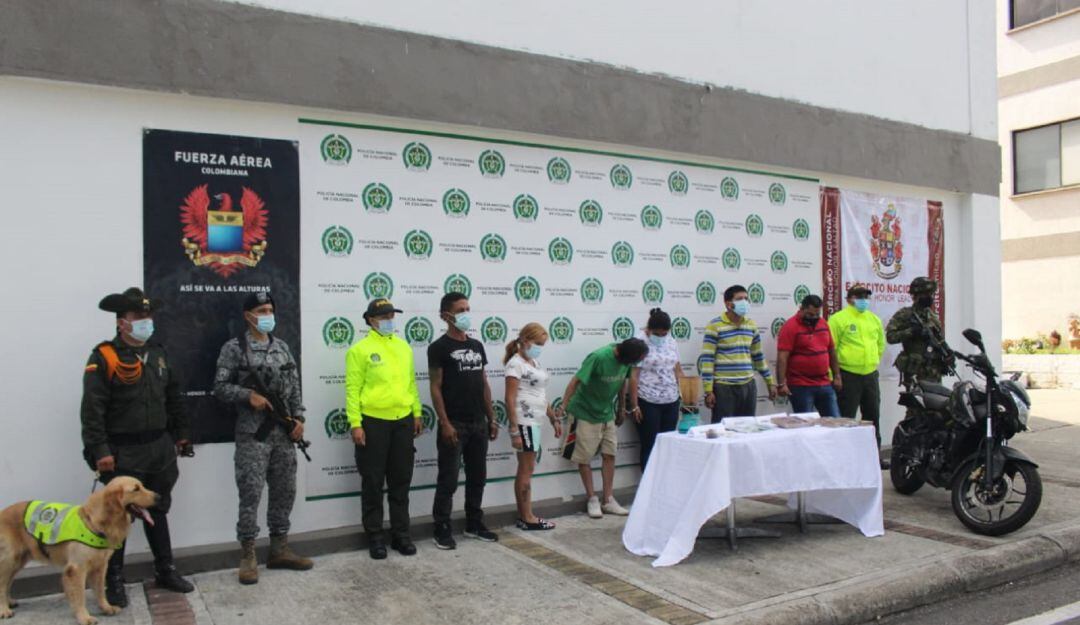 Los detenidos quedaron a disposición de la Fiscalía. 