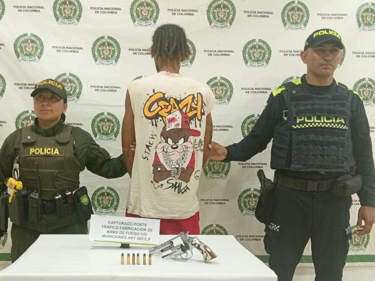 En Arjona, detenido ‘El Chino’ por presunto porte ilegal de armas