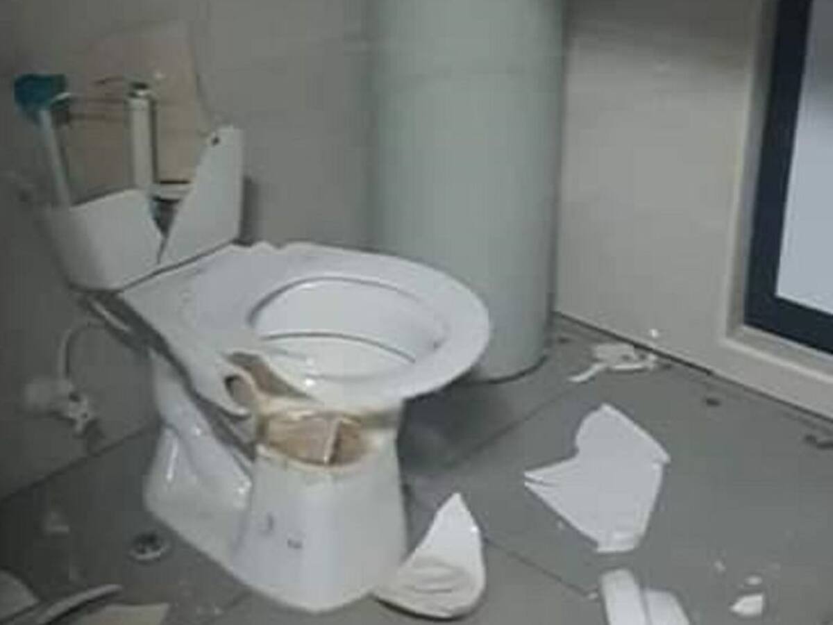 VIDEO: Hay daños en el portal Norte de Metrolínea