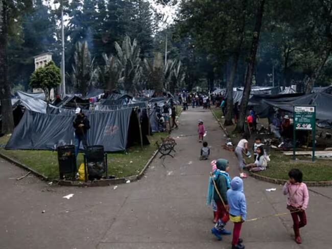 Emberas en el Parque Nacional. Colprensa.