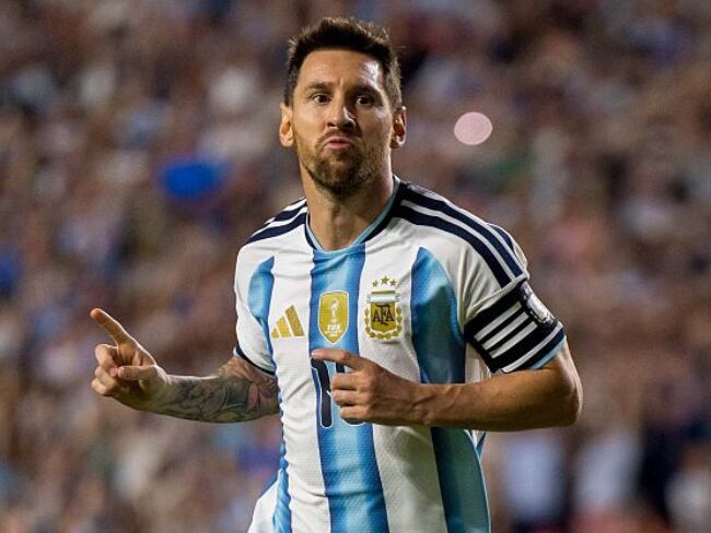 Mundial 2026: Messi está a punto de romper con Argentina el récord de este histórico delantero. Getty Images