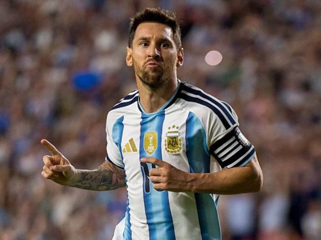 Mundial 2026: Messi está a punto de romper con Argentina el récord de este histórico delantero. Getty Images