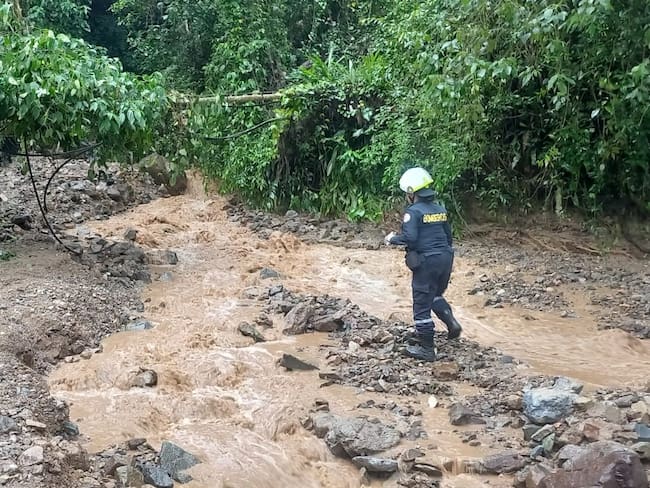 Foto Bomberos Huila.